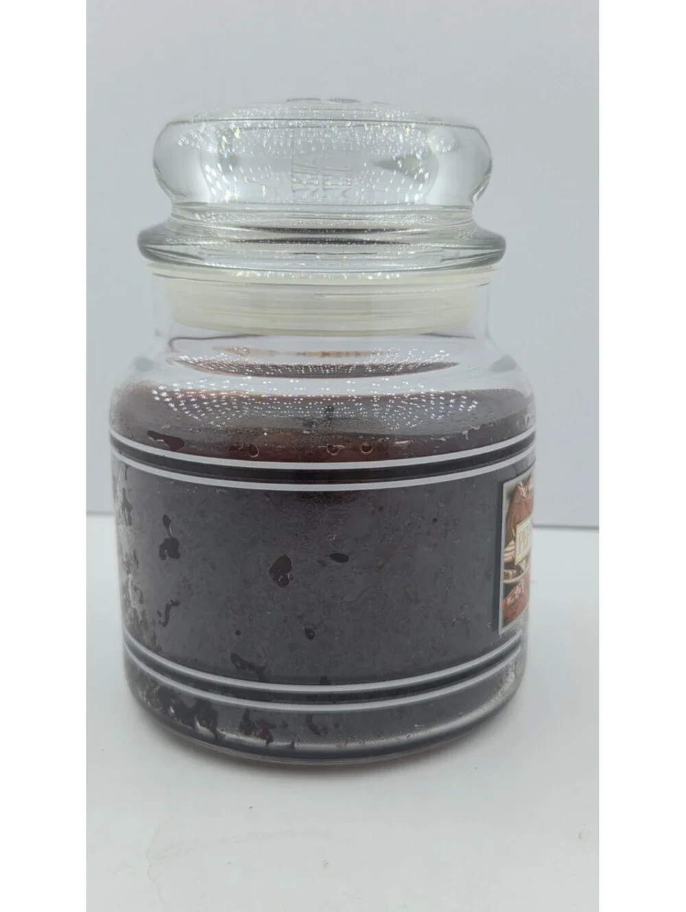 Vintage Yankee Candle Peppermint Cocoa Housewarmer 12.2 oz Retired HTF Unburned